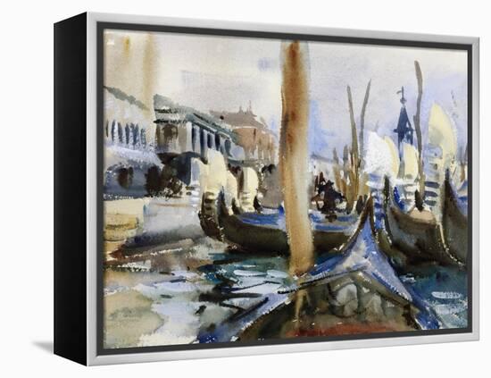 Riva Degli Schiavoni, Venice-John Singer Sargent-Framed Premier Image Canvas