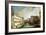 Riva dei Mendicanti, Venice.-Canaletto-Framed Giclee Print