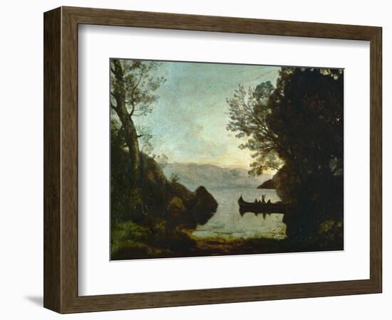 Riva, Italy-Jean-Baptiste-Camille Corot-Framed Giclee Print