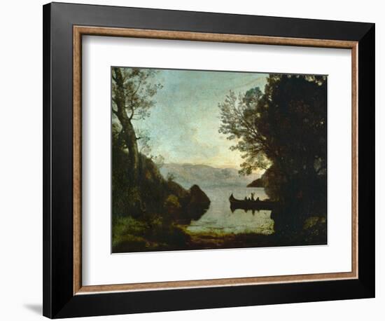 Riva, Italy-Jean-Baptiste-Camille Corot-Framed Giclee Print