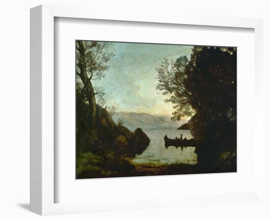 Riva, Italy-Jean-Baptiste-Camille Corot-Framed Giclee Print