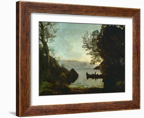 Riva, Italy-Jean-Baptiste-Camille Corot-Framed Giclee Print