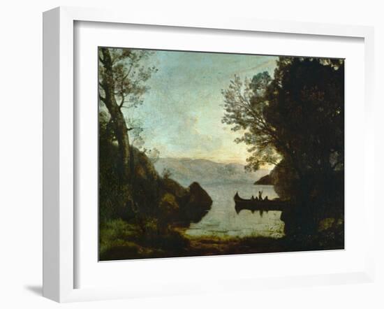 Riva, Italy-Jean-Baptiste-Camille Corot-Framed Giclee Print