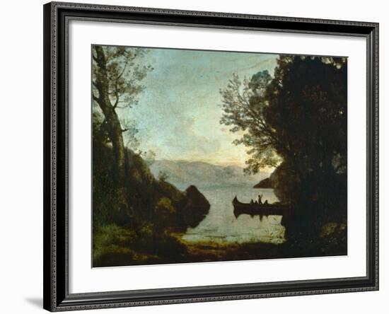 Riva, Italy-Jean-Baptiste-Camille Corot-Framed Giclee Print