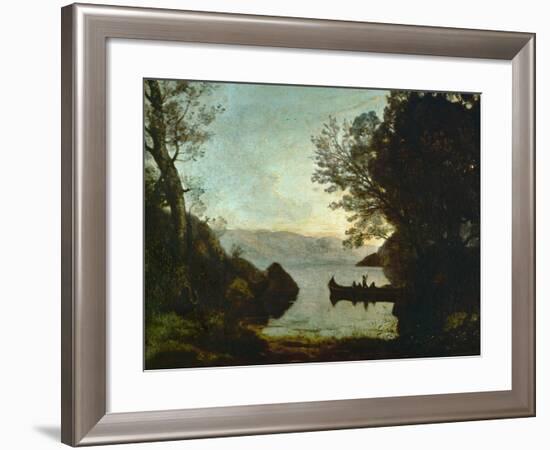 Riva, Italy-Jean-Baptiste-Camille Corot-Framed Giclee Print