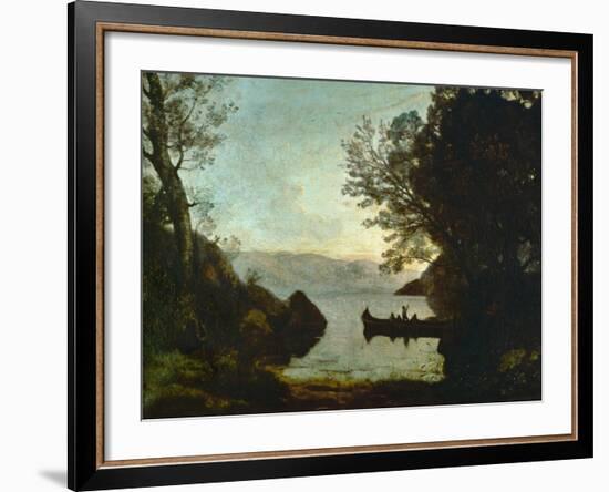 Riva, Italy-Jean-Baptiste-Camille Corot-Framed Giclee Print