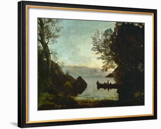 Riva, Italy-Jean-Baptiste-Camille Corot-Framed Giclee Print