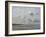 Rivage de Normandie (plage de Trouville - Deauville)-Gustave Courbet-Framed Giclee Print