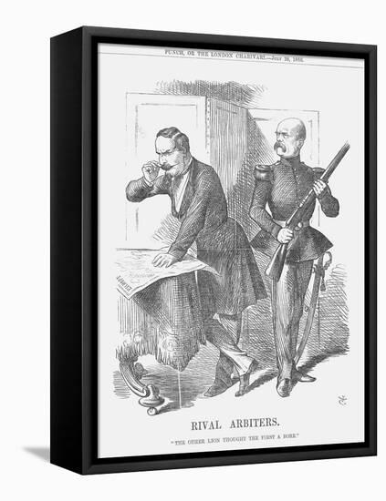 Rival Arbiters, 1866-John Tenniel-Framed Premier Image Canvas