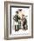 "Rivals", September 9,1922-Norman Rockwell-Framed Giclee Print