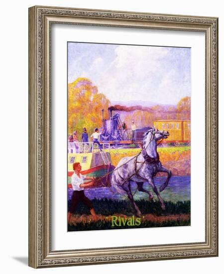 Rivals-Herbert Stitt-Framed Giclee Print