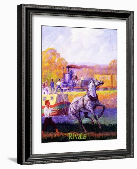 Rivals-Herbert Stitt-Framed Giclee Print