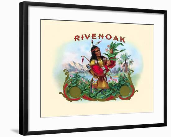 Rivenoak-null-Framed Art Print