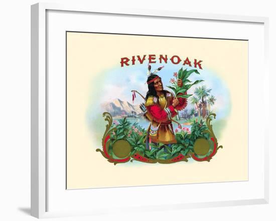 Rivenoak-null-Framed Art Print