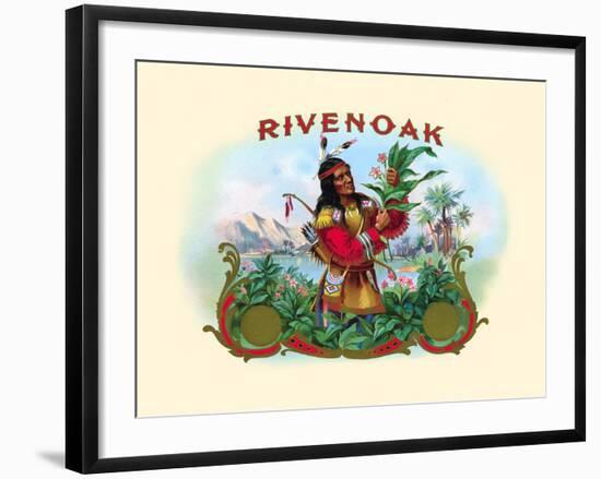 Rivenoak-null-Framed Art Print
