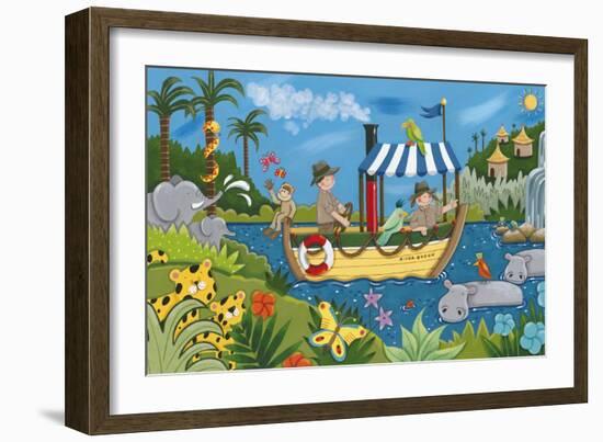 River Adventures-Sophie Harding-Framed Premium Giclee Print