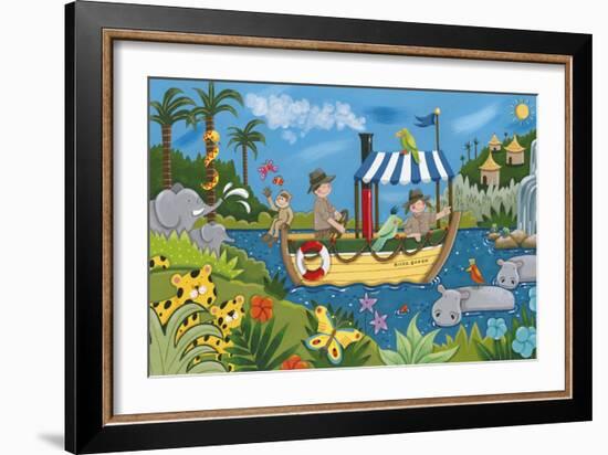 River Adventures-Sophie Harding-Framed Premium Giclee Print