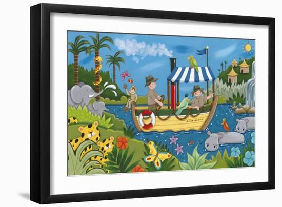 River Adventures-Sophie Harding-Framed Premium Giclee Print