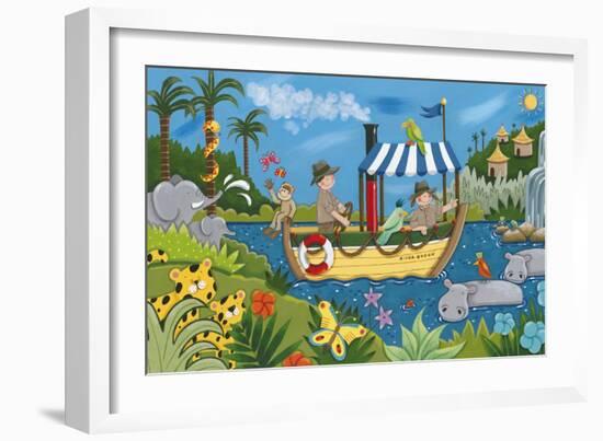 River Adventures-Sophie Harding-Framed Premium Giclee Print