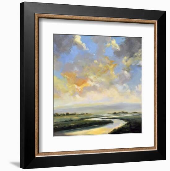 River and Sky-Robert Seguin-Framed Art Print