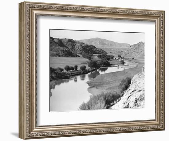 River and Valley in Kurdistan-null-Framed Photographic Print