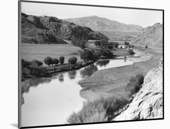 River and Valley in Kurdistan-null-Mounted Photographic Print