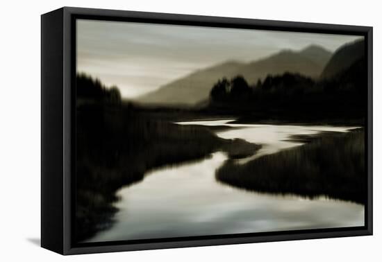 River at Day Break II-Madeline Clark-Framed Stretched Canvas