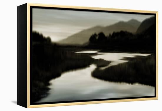 River at Day Break II-Madeline Clark-Framed Stretched Canvas