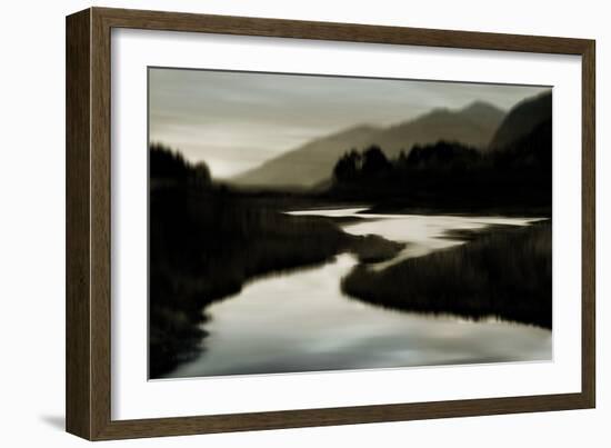 River at Day Break II-Madeline Clark-Framed Art Print