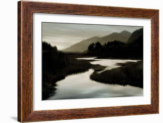 River at Day Break II-Madeline Clark-Framed Art Print