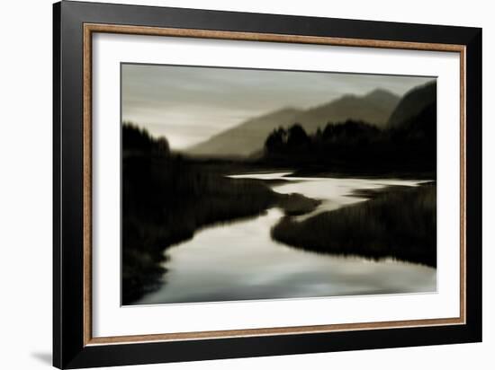 River at Day Break II-Madeline Clark-Framed Art Print