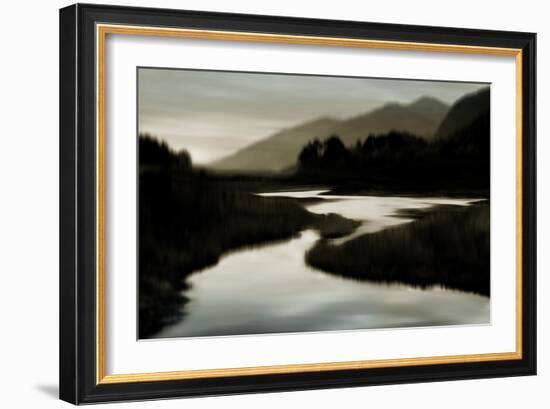 River at Day Break II-Madeline Clark-Framed Art Print