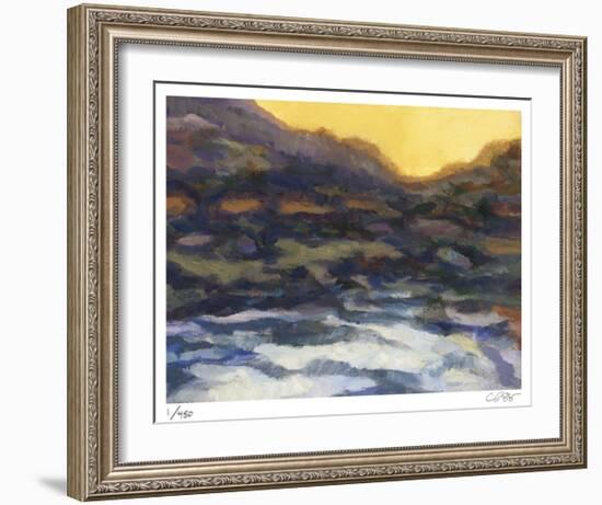 River at Dusk-Carl Stieger-Framed Limited Edition