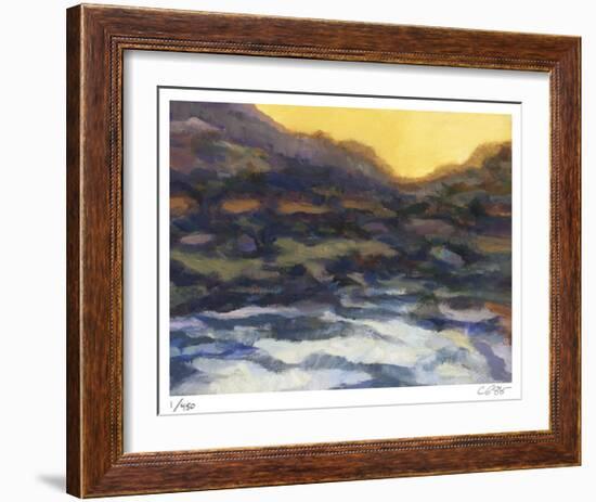 River at Dusk-Carl Stieger-Framed Limited Edition