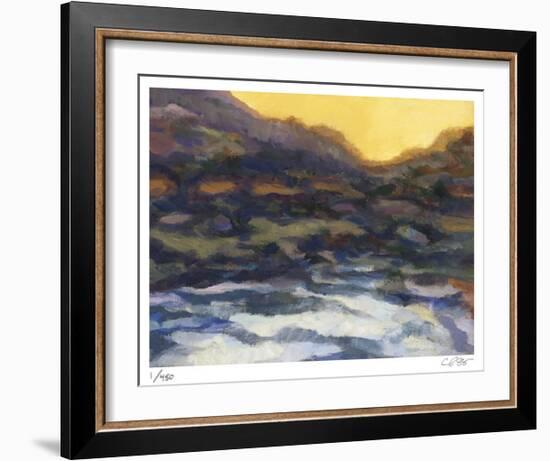 River at Dusk-Carl Stieger-Framed Limited Edition