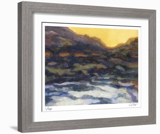 River at Dusk-Carl Stieger-Framed Limited Edition