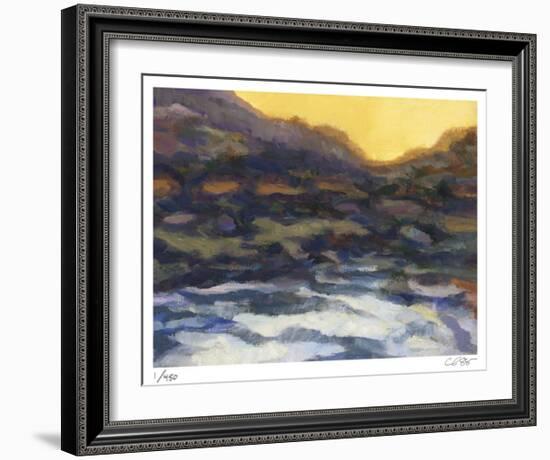 River at Dusk-Carl Stieger-Framed Limited Edition