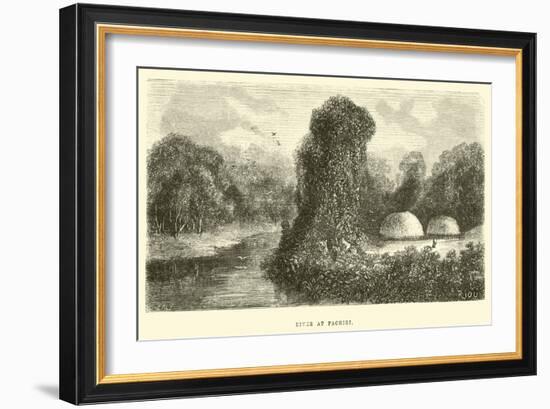 River at Pachiri-Édouard Riou-Framed Giclee Print