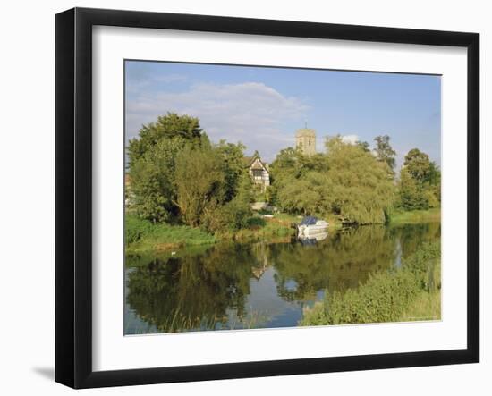 River Avon, Bidford-On-Avon, Warwickshire, England, UK, Europe-Philip Craven-Framed Photographic Print