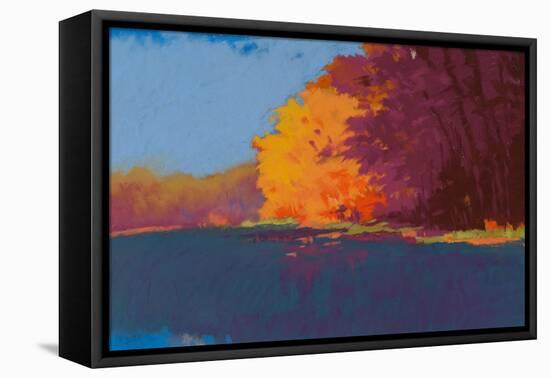 River Bank-Mike Kelly-Framed Stretched Canvas