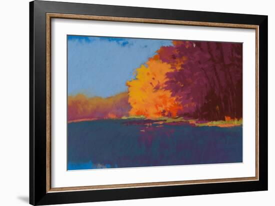 River Bank-Mike Kelly-Framed Art Print