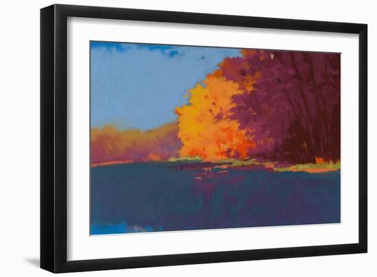 River Bank-Mike Kelly-Framed Art Print