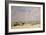 River Barges at Low Tide-Eugène Boudin-Framed Giclee Print