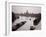 River Barges Coming Down on Chao Phraya River with a View of Wat Chaiwatthanaram, 1980-null-Framed Photographic Print