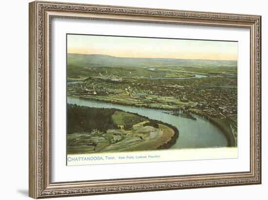 River Bend, Chattanooga, Tennessee-null-Framed Art Print