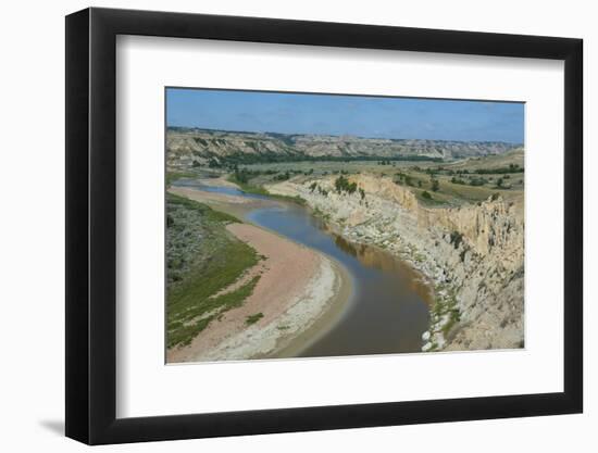 River Bend in the Roosevelt National Park, North Dakota, Usa-Michael Runkel-Framed Photographic Print