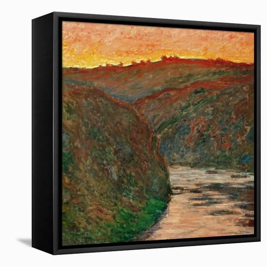 River Bend-Claude Monet-Framed Premier Image Canvas