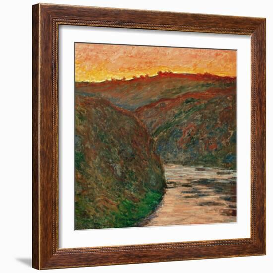 River Bend-Claude Monet-Framed Giclee Print