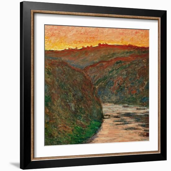 River Bend-Claude Monet-Framed Giclee Print