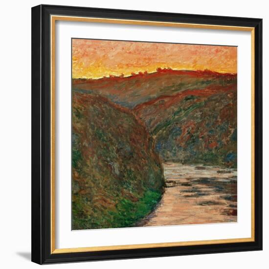 River Bend-Claude Monet-Framed Giclee Print